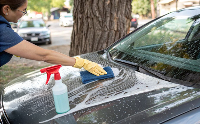 How to Get Tree Sap Off Your Car