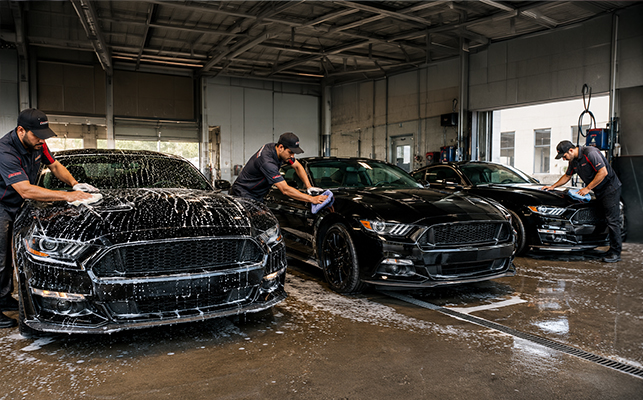Express vs Platinum vs Full Detail — Which Muscle Hand Car Wash Package Do You Actually Need